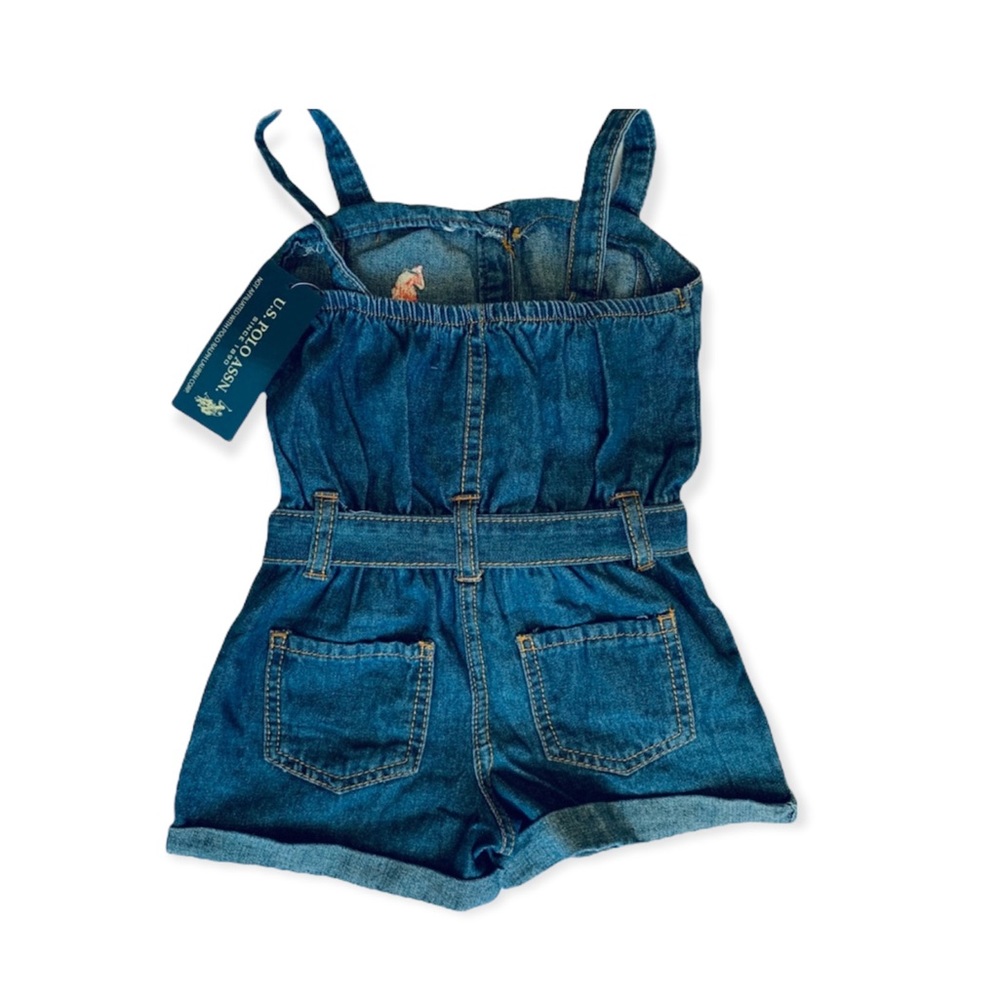 New Girls Romper Polo Suit